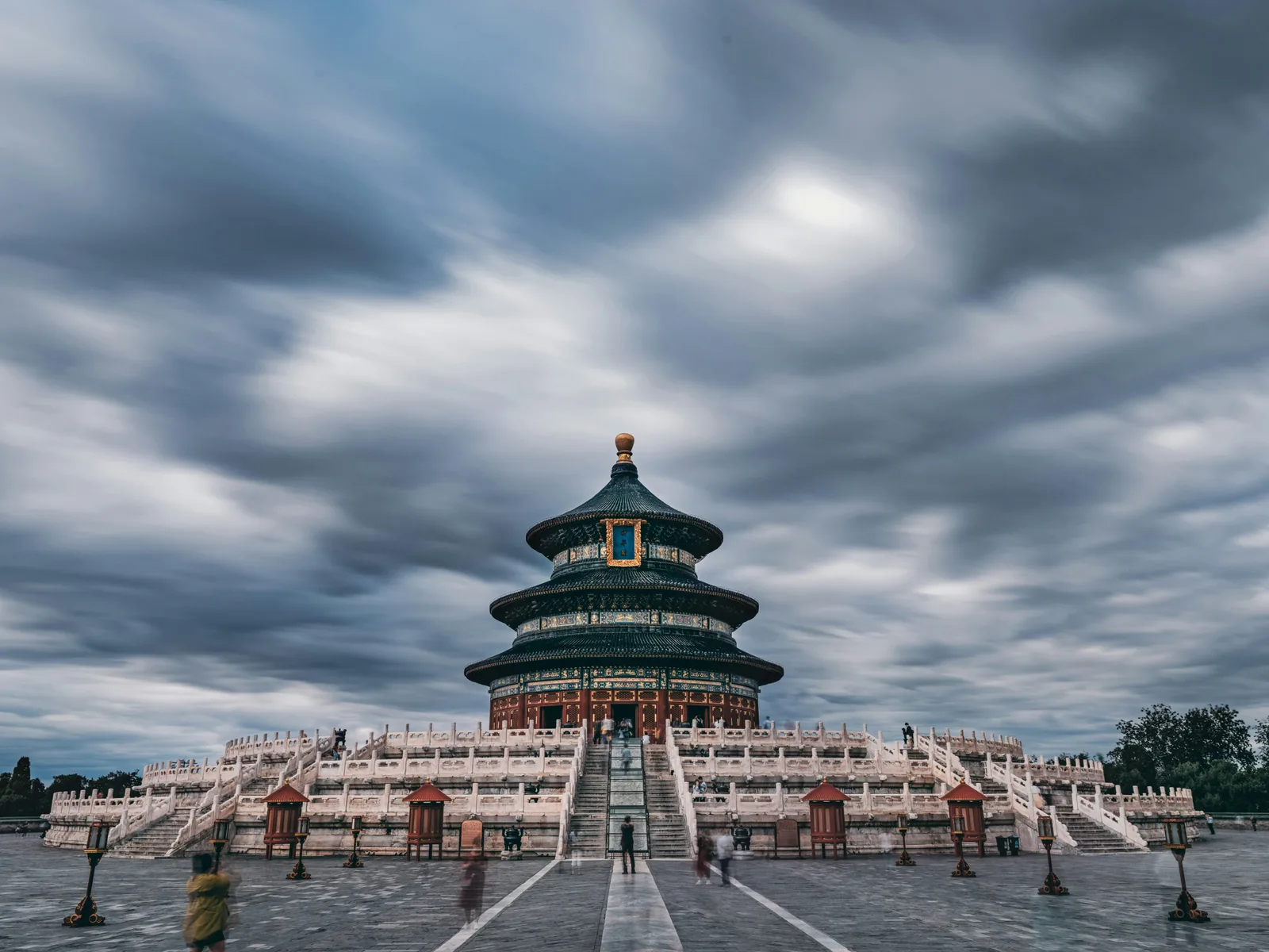 北京天坛与现场游览空间